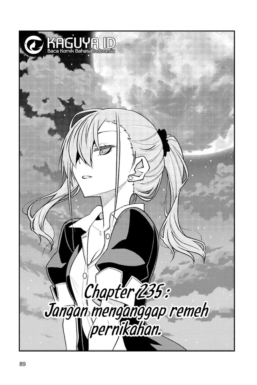 Baca Fly Me To The Moon (Tonikaku Kawaii II) - Chapter 235 halaman 1