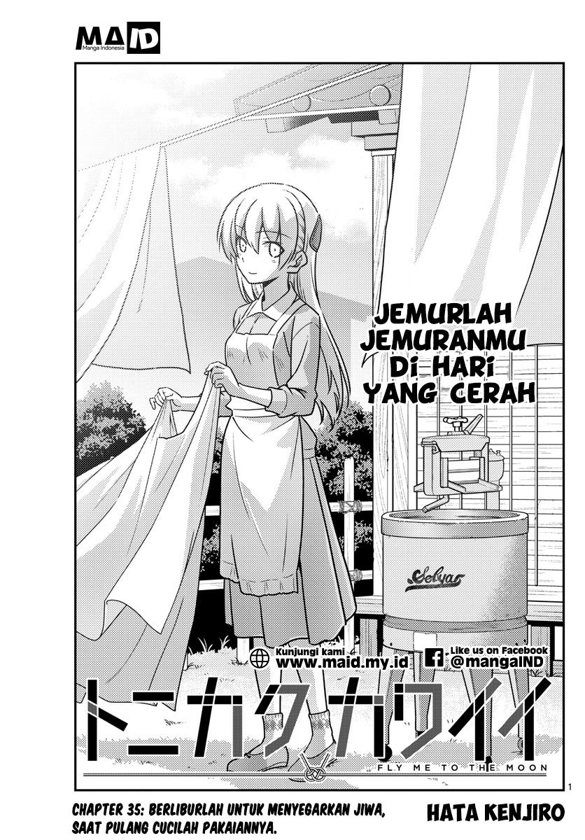 Baca Fly Me To The Moon (Tonikaku Kawaii II) - Chapter 35 halaman 3