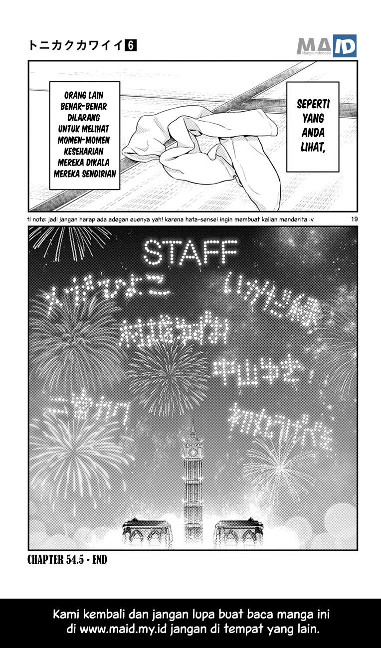 Baca Fly Me To The Moon (Tonikaku Kawaii II) - Chapter 54.5 halaman 26