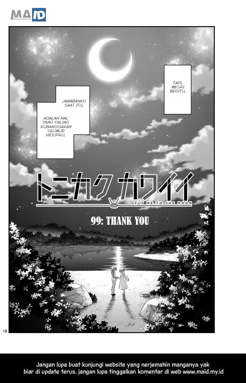 Baca Fly Me To The Moon (Tonikaku Kawaii II) - Chapter 99 halaman 21