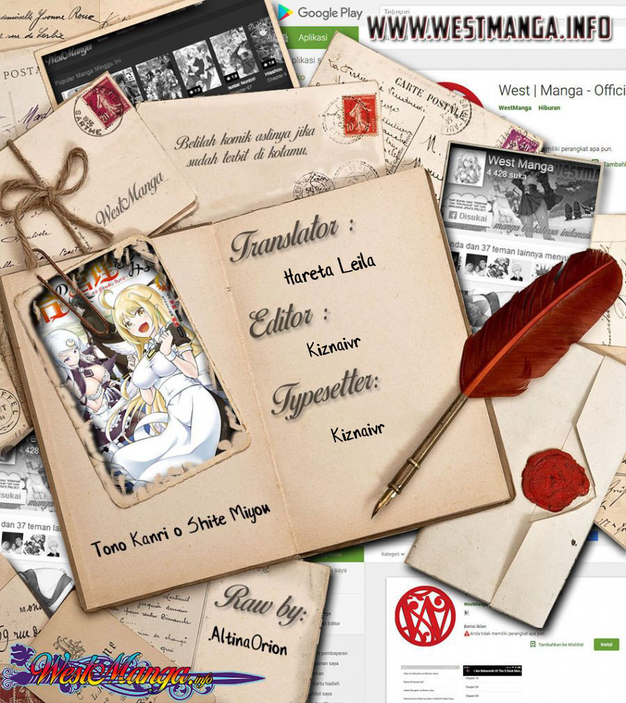 Baca Tono no Kanri o Shite Miyou - Chapter 32 halaman 1