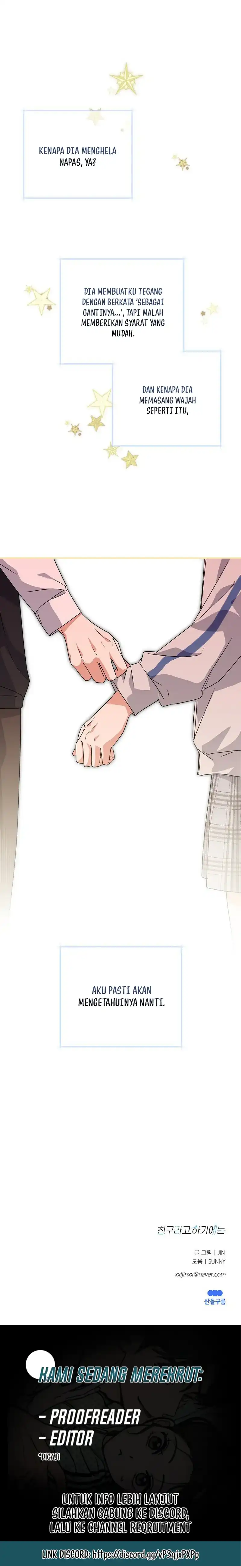 Baca Too Much To Call Us Friends Chapter 10 Bahasa Indonesia page 28