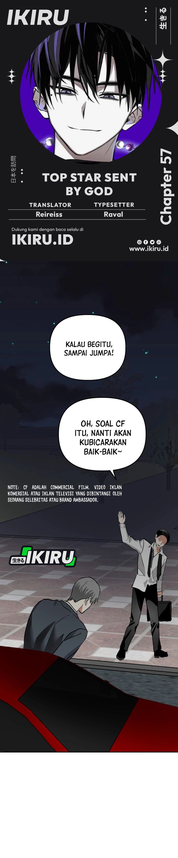 Baca Top Star Sent by God - Chapter 57 halaman 1