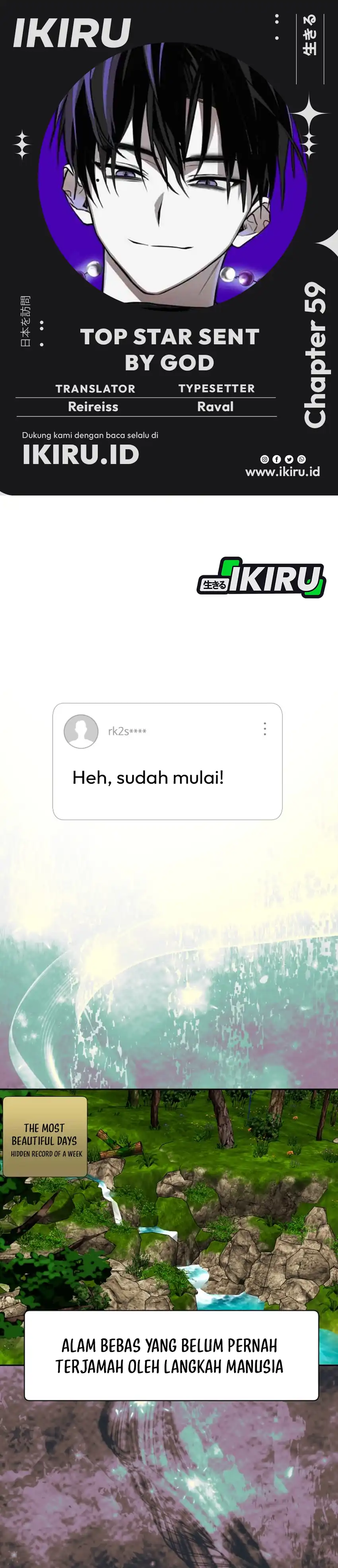 Baca Top Star Sent by God - Chapter 59 halaman 1