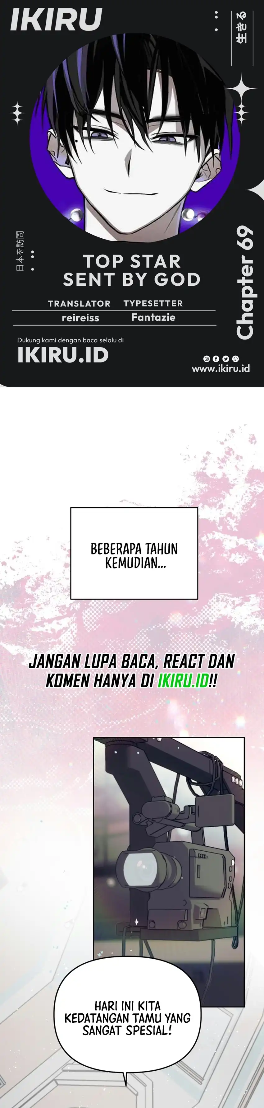 Top Star Sent by God Chapter 69 - Page 1
