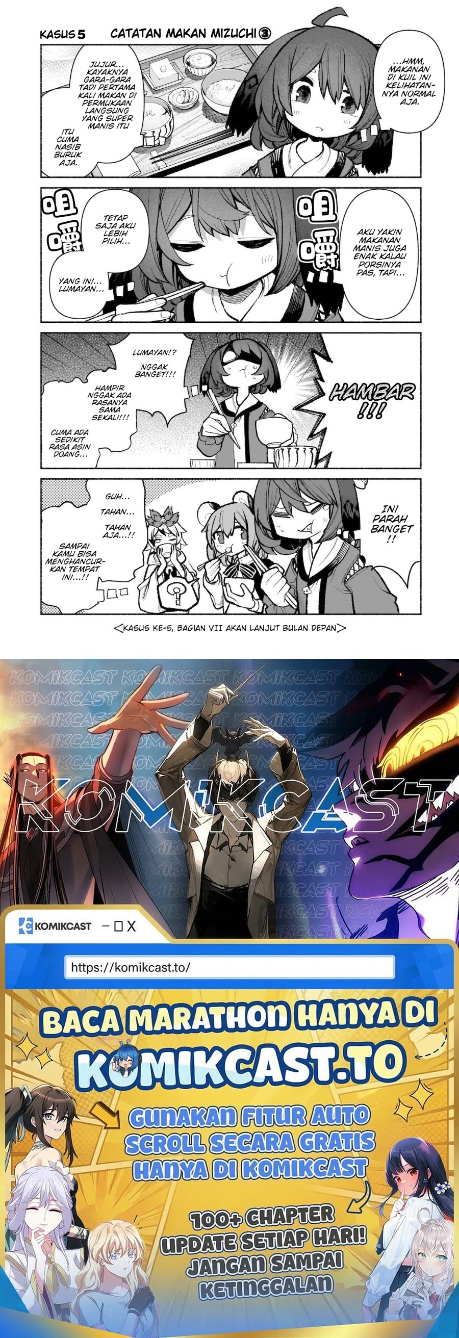 Baca Touhou Chireikiden ~ Hansoku Tantei Satori - Chapter 28.5 halaman 4