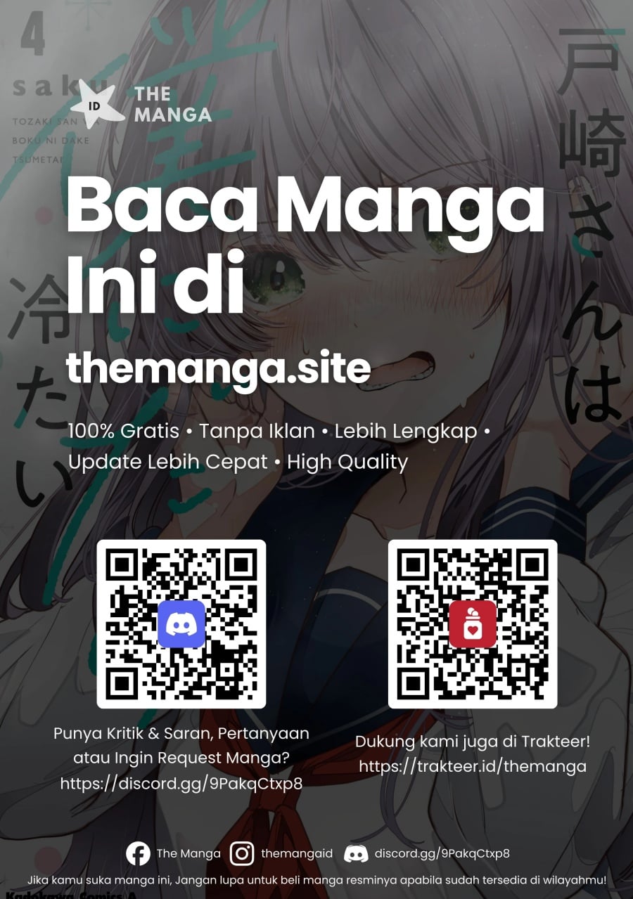 Tozaki-san wa Boku ni Dake Tsumetai chapter 16 halaman 28