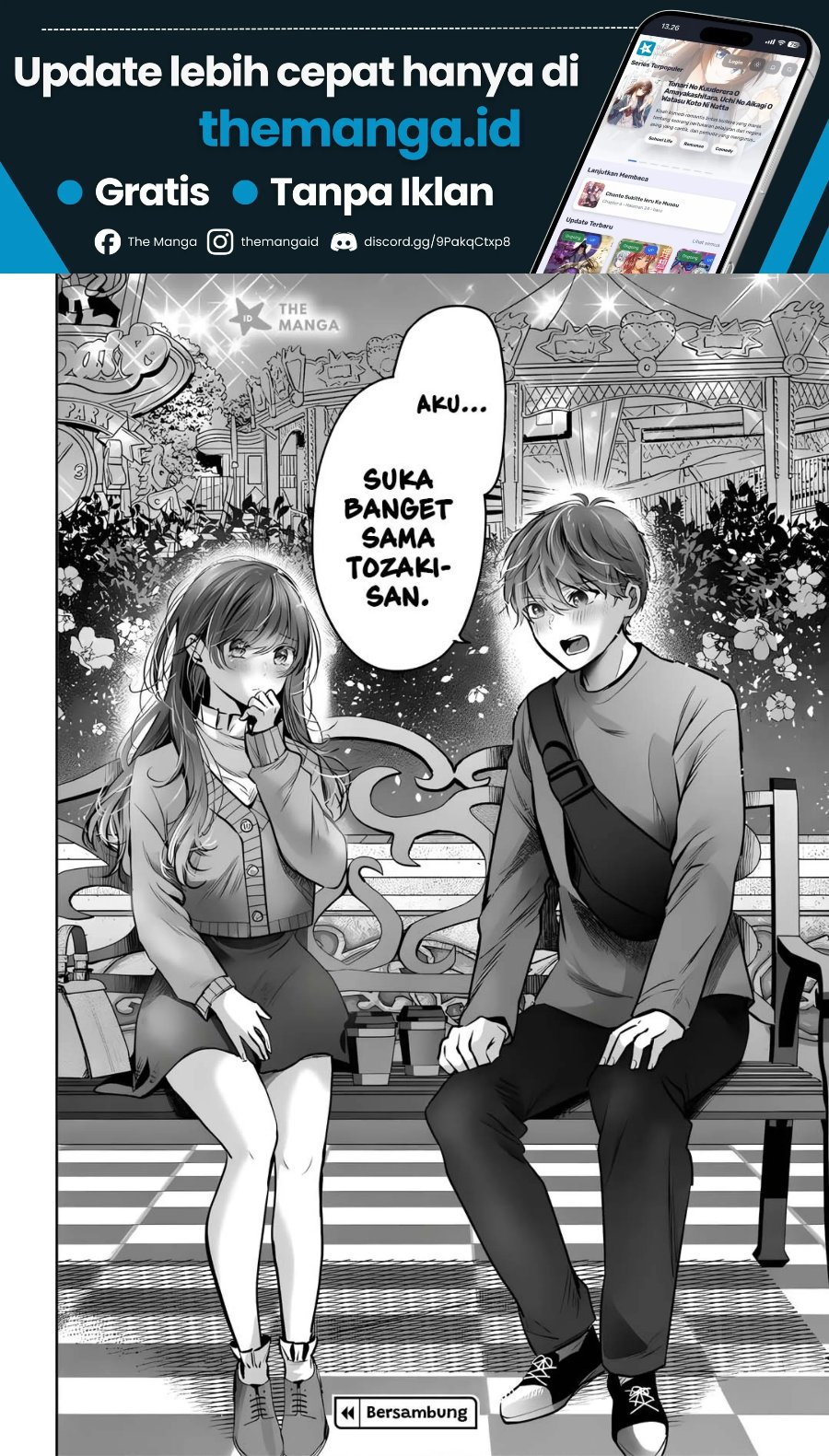 Baca Tozaki-san wa Boku ni Dake Tsumetai Chapter 22 Bahasa Indonesia page 52