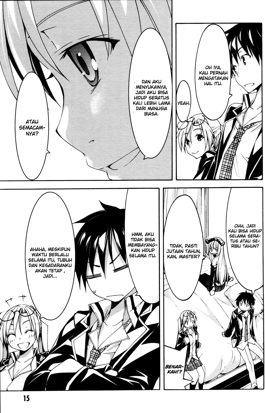 Baca Trinity Seven Specials - Chapter 6 halaman 17