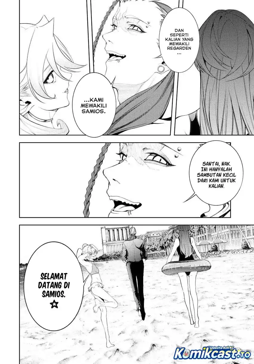 Baca Tsue to Tsurugi no Wistoria - Chapter 65 halaman 34