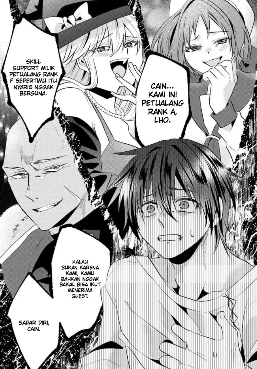 Baca Tsuihou-kei no Akuyaku Party no Leader ni Tensei shita node, Zamaa sareru mae ni Jibun wo Tsuihou shimashita. ~Skill wo Ubau 'Steal' tte Akuyaku-sugiru kedo Tsuyosugiru . - Chapter 1 halaman 10