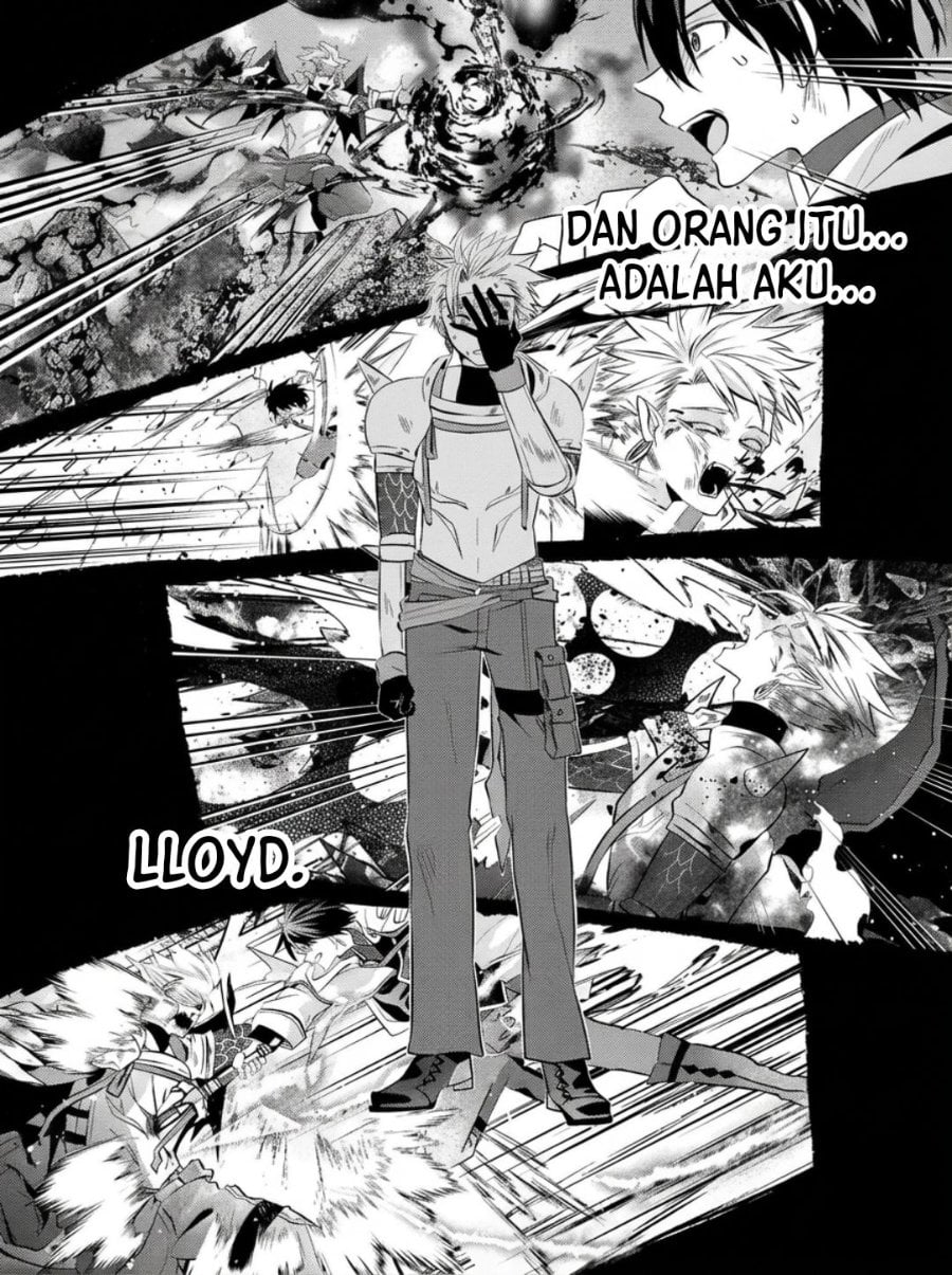 Baca Tsuihou-kei no Akuyaku Party no Leader ni Tensei shita node, Zamaa sareru mae ni Jibun wo Tsuihou shimashita. ~Skill wo Ubau 'Steal' tte Akuyaku-sugiru kedo Tsuyosugiru . - Chapter 1 halaman 20