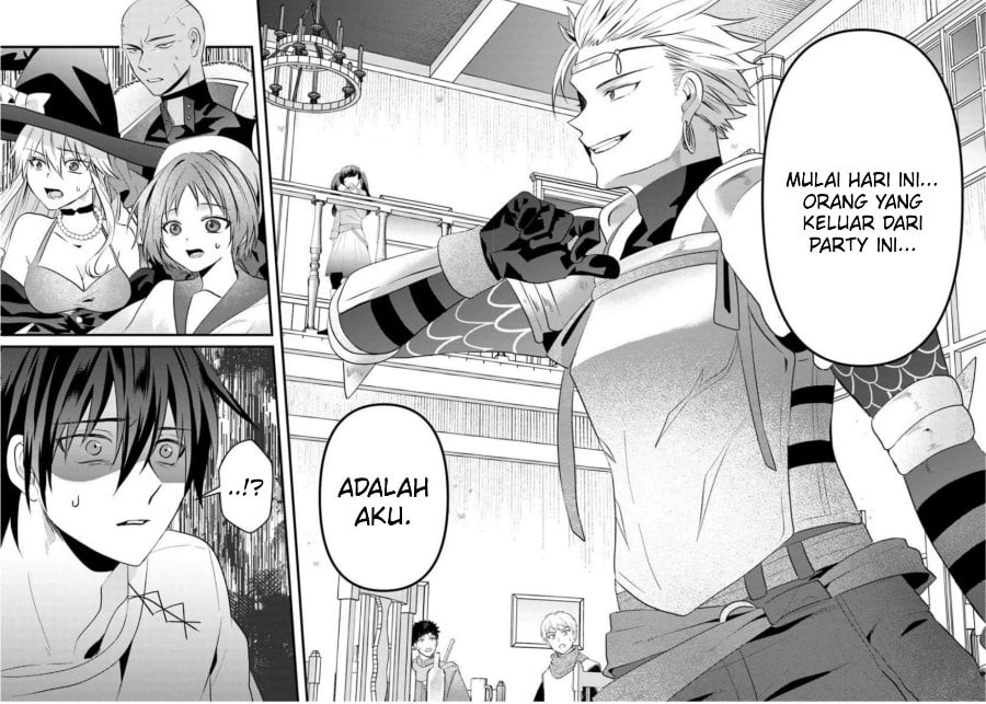 Baca Tsuihou-kei no Akuyaku Party no Leader ni Tensei shita node, Zamaa sareru mae ni Jibun wo Tsuihou shimashita. ~Skill wo Ubau 'Steal' tte Akuyaku-sugiru kedo Tsuyosugiru . - Chapter 1 halaman 27