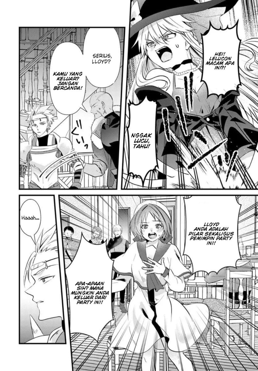 Baca Tsuihou-kei no Akuyaku Party no Leader ni Tensei shita node, Zamaa sareru mae ni Jibun wo Tsuihou shimashita. ~Skill wo Ubau 'Steal' tte Akuyaku-sugiru kedo Tsuyosugiru . - Chapter 1 halaman 28