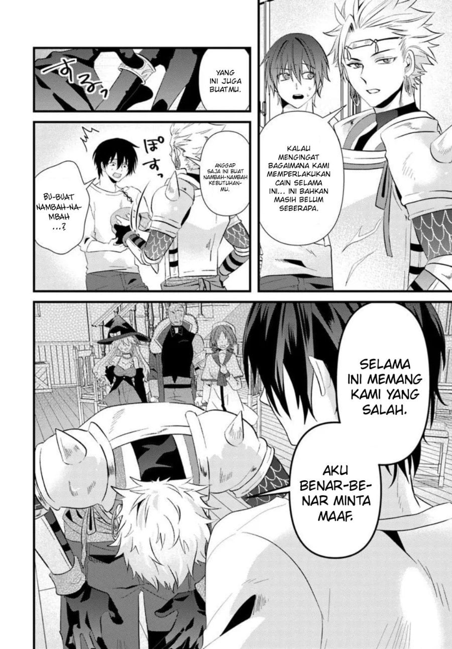 Baca Tsuihou-kei no Akuyaku Party no Leader ni Tensei shita node, Zamaa sareru mae ni Jibun wo Tsuihou shimashita. ~Skill wo Ubau 'Steal' tte Akuyaku-sugiru kedo Tsuyosugiru . - Chapter 1 halaman 34