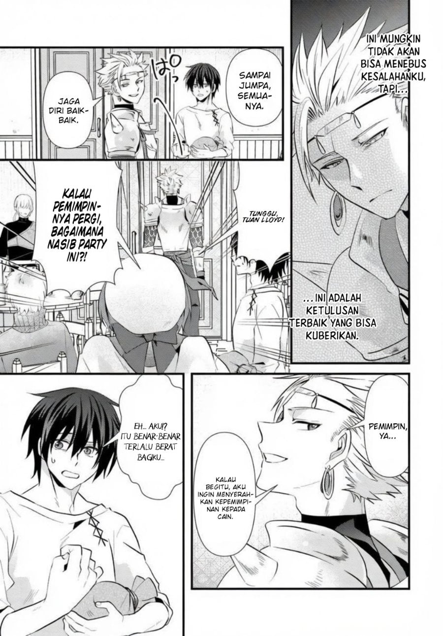 Baca Tsuihou-kei no Akuyaku Party no Leader ni Tensei shita node, Zamaa sareru mae ni Jibun wo Tsuihou shimashita. ~Skill wo Ubau 'Steal' tte Akuyaku-sugiru kedo Tsuyosugiru . - Chapter 1 halaman 35