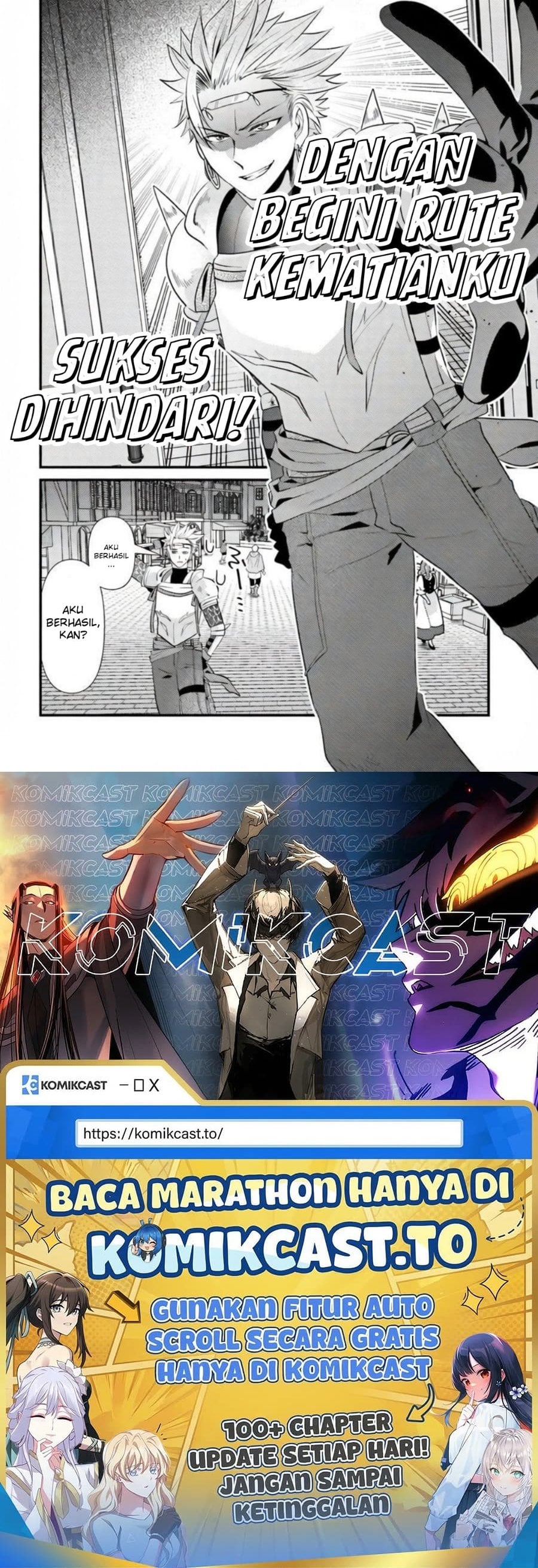 Baca Tsuihou-kei no Akuyaku Party no Leader ni Tensei shita node, Zamaa sareru mae ni Jibun wo Tsuihou shimashita. ~Skill wo Ubau 'Steal' tte Akuyaku-sugiru kedo Tsuyosugiru . - Chapter 1 halaman 38