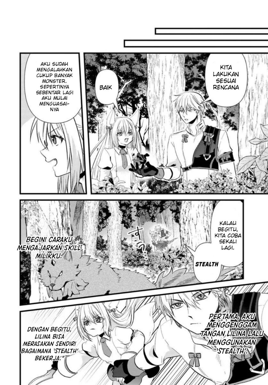 Baca Tsuihou-kei no Akuyaku Party no Leader ni Tensei shita node, Zamaa sareru mae ni Jibun wo Tsuihou shimashita. ~Skill wo Ubau ‘Steal’ tte Akuyaku-sugiru kedo Tsuyosugiru . Chapter 4.1 Bahasa Indonesia page 36