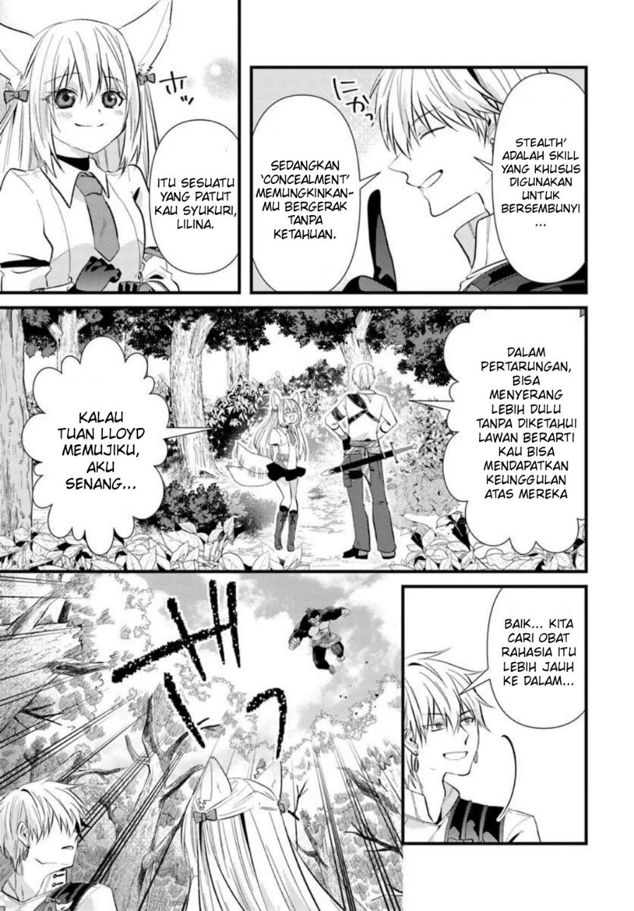 Baca Tsuihou-kei no Akuyaku Party no Leader ni Tensei shita node, Zamaa sareru mae ni Jibun wo Tsuihou shimashita. ~Skill wo Ubau ‘Steal’ tte Akuyaku-sugiru kedo Tsuyosugiru . Chapter 4.1 Bahasa Indonesia page 42