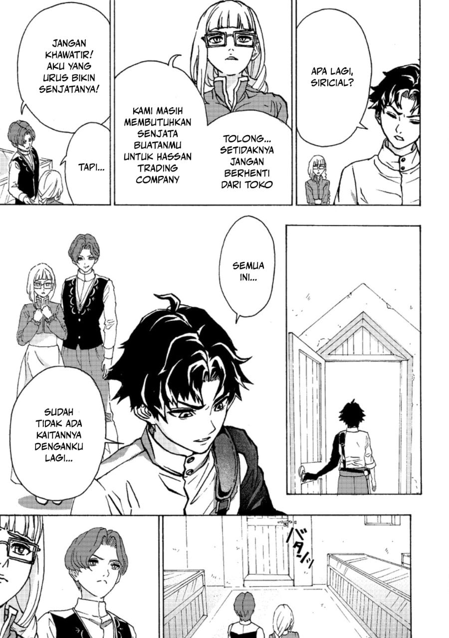 Baca Tsuihou Sareta Kajishi wa Cheat Skill de Densetsu wo Tsukuri Makuru - Kon'yakusha ni Mise wo Oida Sareta kedo, Kimama ni Mono Tsukutteirareru Ima no Hou ga Shiawase desu - Chapter 1 halaman 11