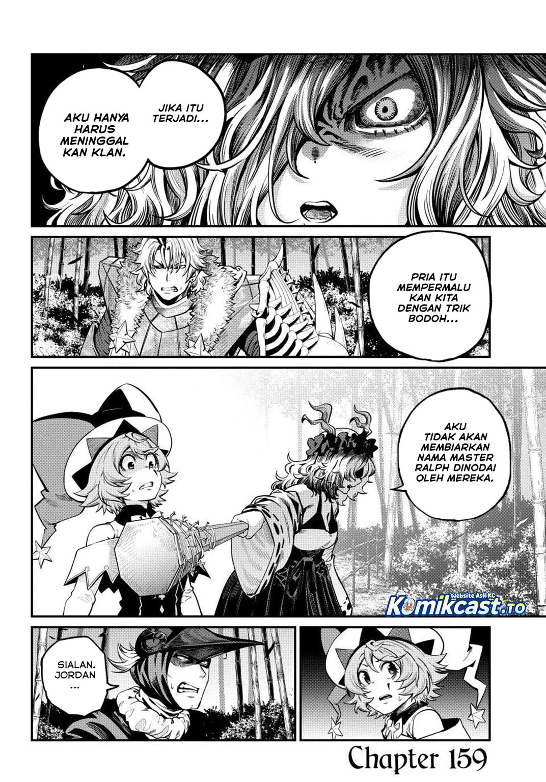 Baca Tsuihou Sareta Tenshou Juu Kishi wa Game Chishiki de Musou Suru - Chapter 159 halaman 3