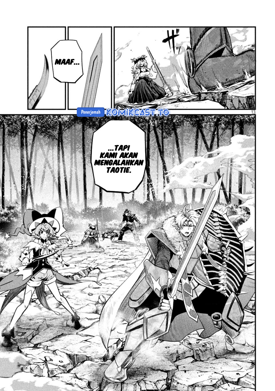 Baca Tsuihou Sareta Tenshou Juu Kishi wa Game Chishiki de Musou Suru - Chapter 160 halaman 13