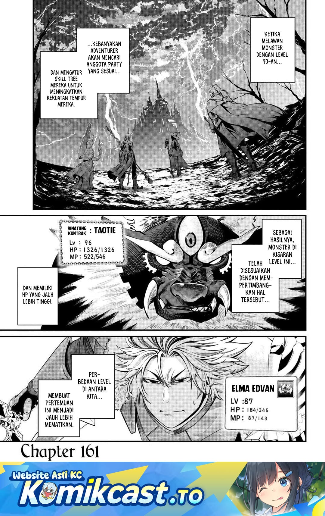 Baca Tsuihou Sareta Tenshou Juu Kishi wa Game Chishiki de Musou Suru - Chapter 161 halaman 2