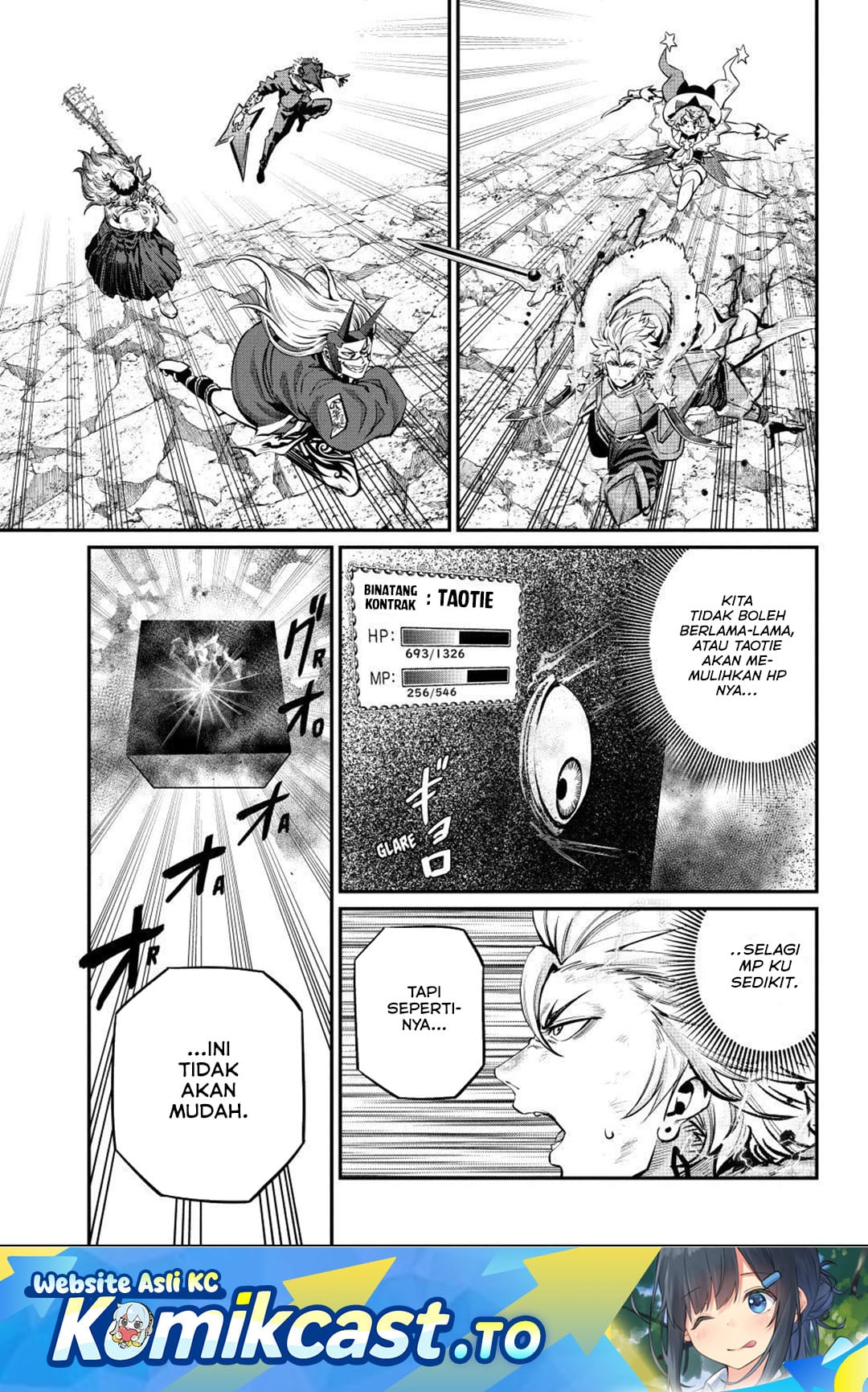 Baca Tsuihou Sareta Tenshou Juu Kishi wa Game Chishiki de Musou Suru - Chapter 165 halaman 2