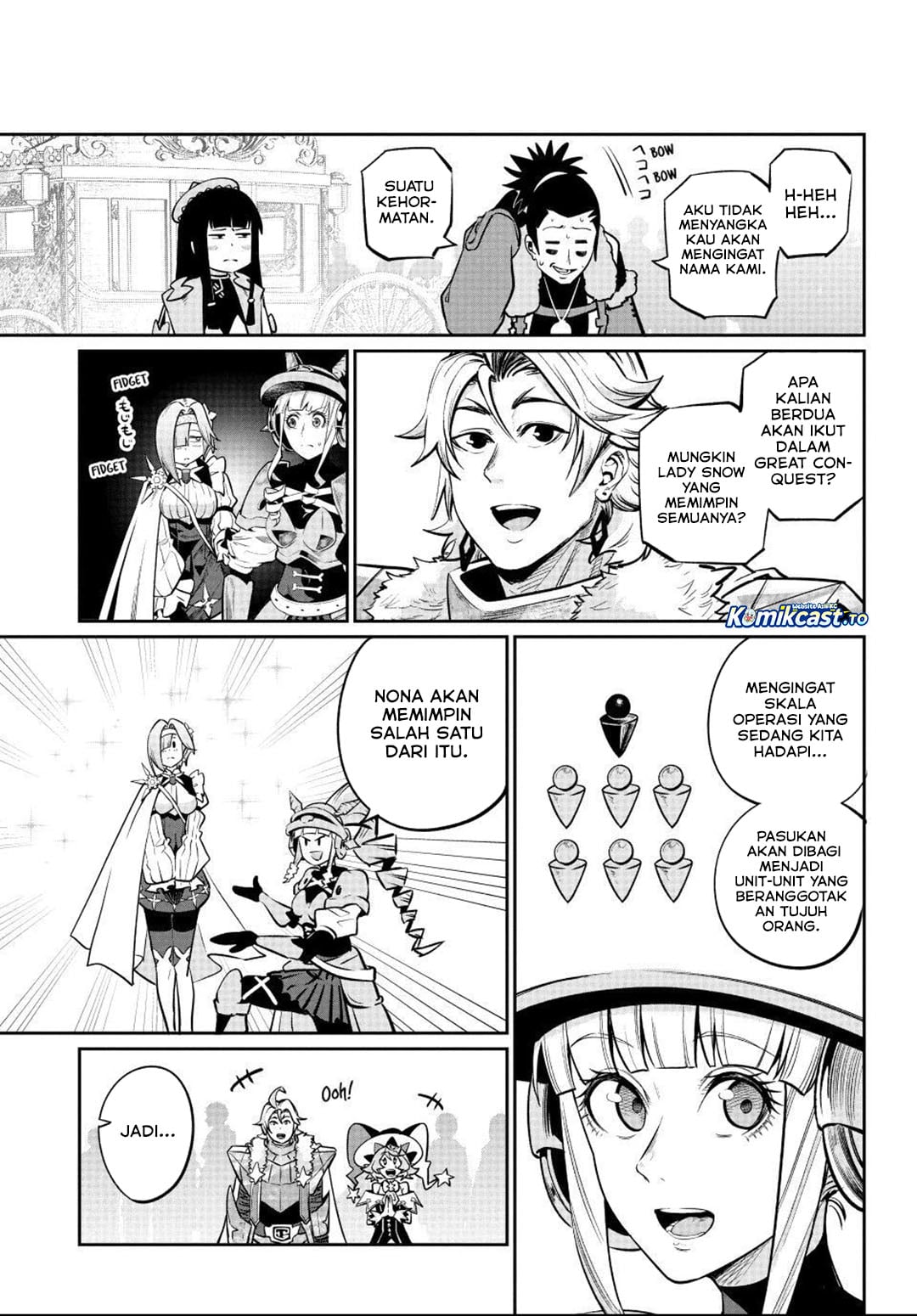 Tsuihou Sareta Tenshou Juu Kishi ha Gemu chishiki de Musou Suru chapter 168 halaman 7