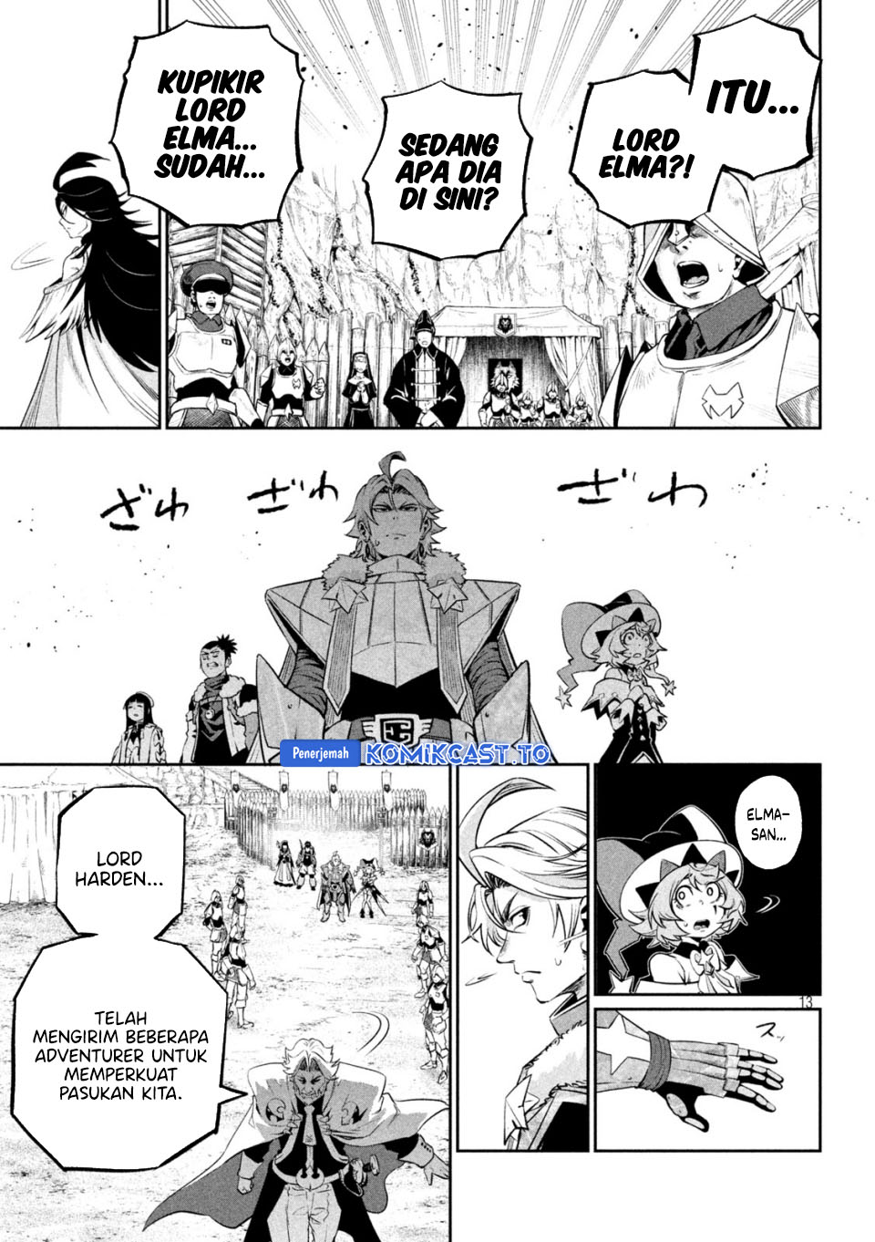 Baca Tsuihou Sareta Tenshou Juu Kishi wa Game Chishiki de Musou Suru - Chapter 169 halaman 13