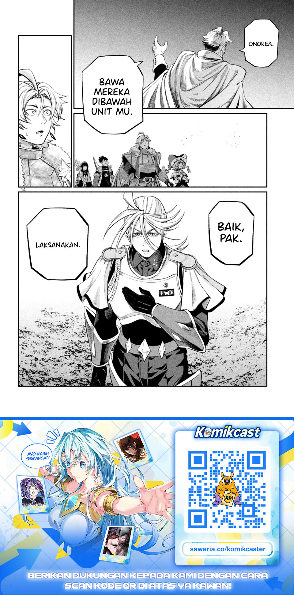 Baca Tsuihou Sareta Tenshou Juu Kishi wa Game Chishiki de Musou Suru - Chapter 169 halaman 14