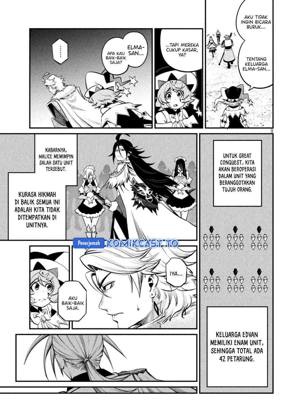 Baca Tsuihou Sareta Tenshou Juu Kishi wa Game Chishiki de Musou Suru - Chapter 170 halaman 10