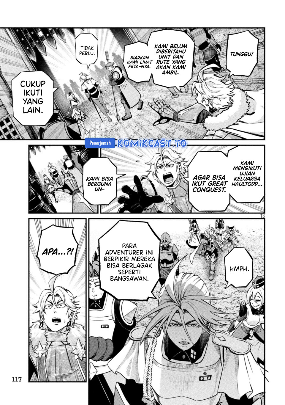 Baca Tsuihou Sareta Tenshou Juu Kishi wa Game Chishiki de Musou Suru - Chapter 170 halaman 13