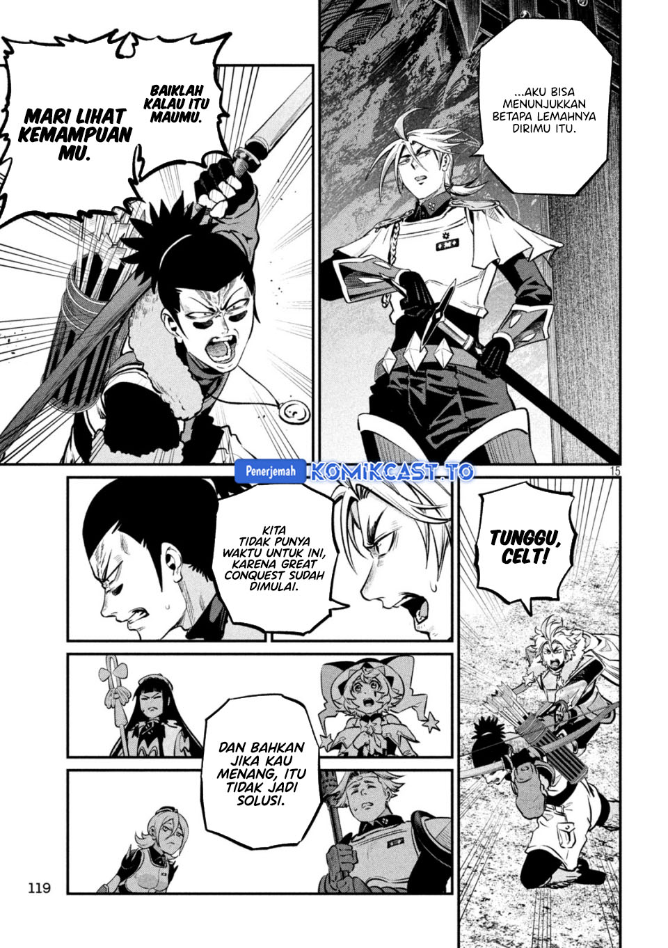 Baca Tsuihou Sareta Tenshou Juu Kishi wa Game Chishiki de Musou Suru - Chapter 170 halaman 15