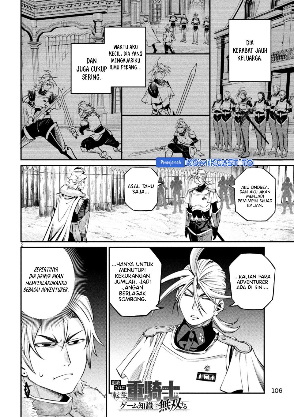 Baca Tsuihou Sareta Tenshou Juu Kishi wa Game Chishiki de Musou Suru - Chapter 170 halaman 3
