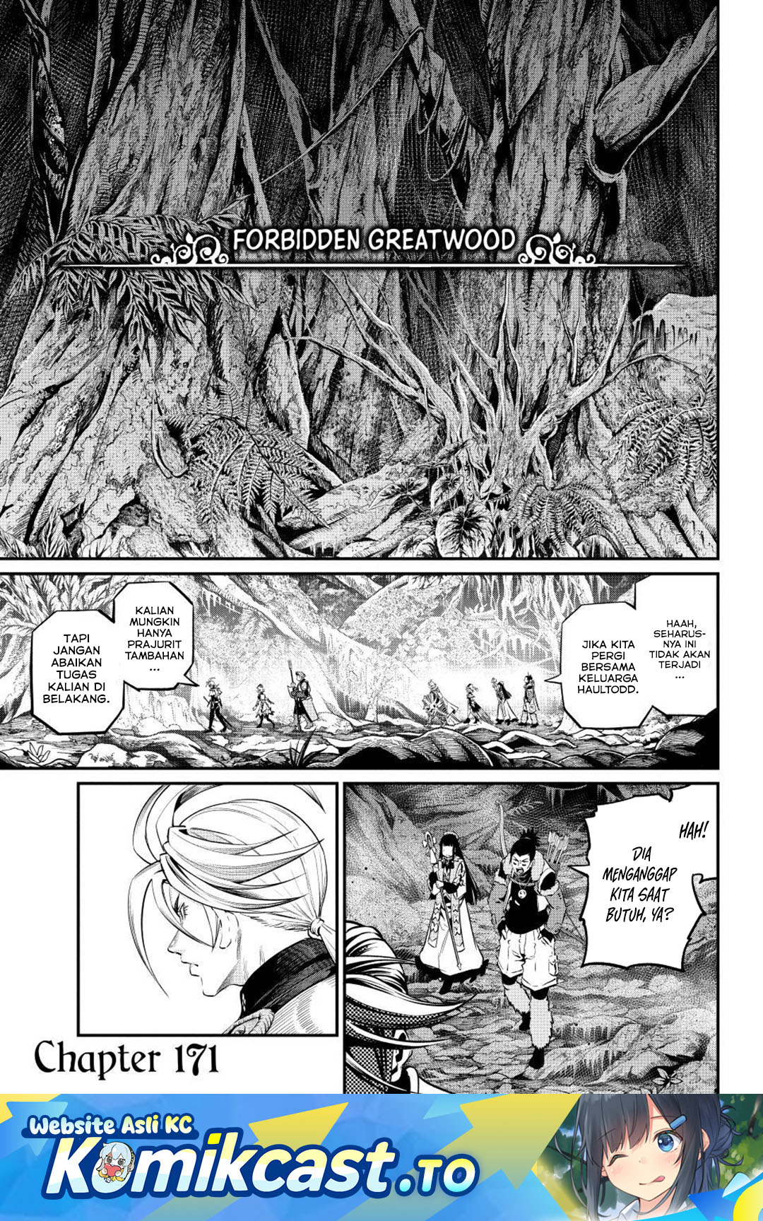 Baca Tsuihou Sareta Tenshou Juu Kishi wa Game Chishiki de Musou Suru - Chapter 171 halaman 2