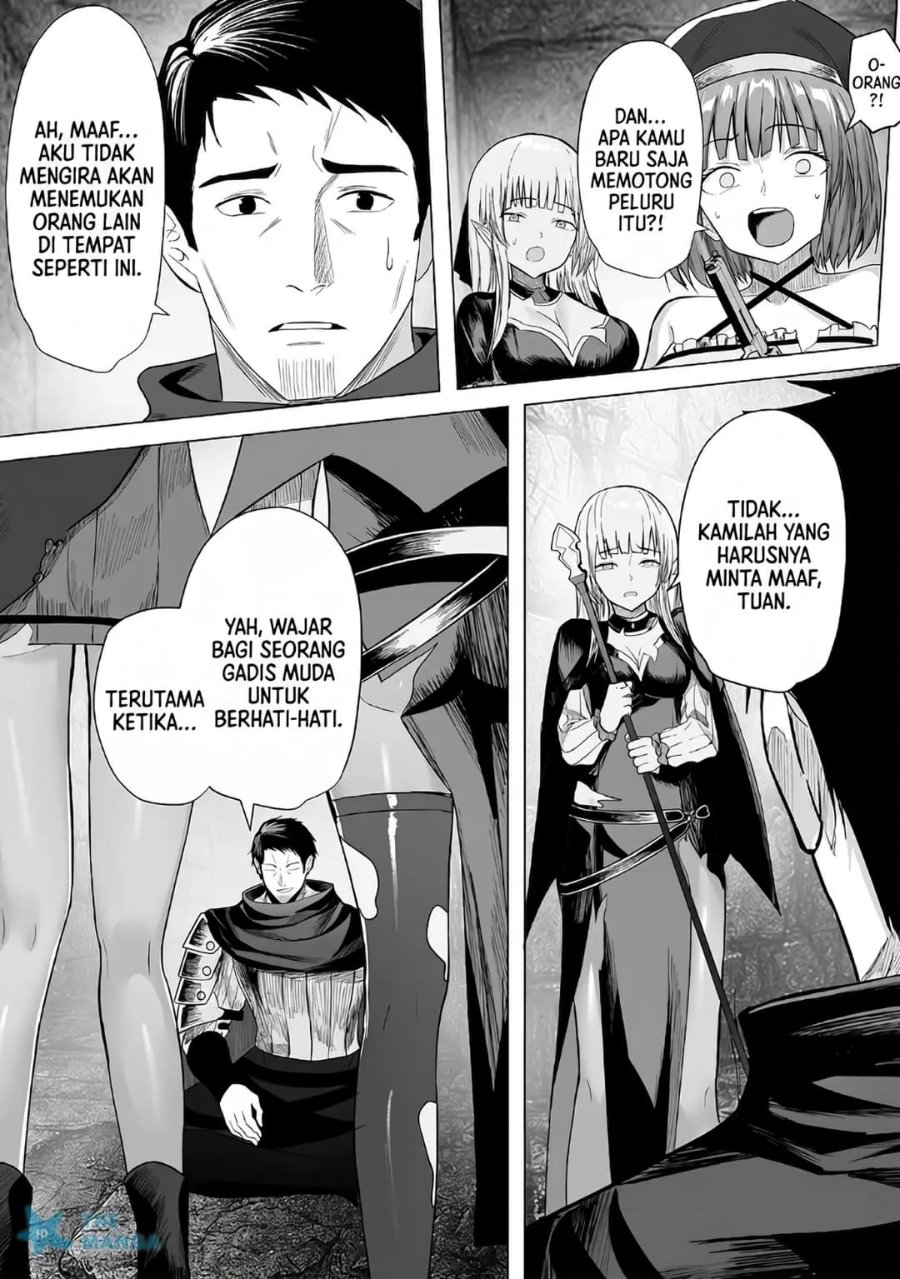 Baca Tsuihousareta Ossan, Himatsubushi ni Kamigami wo Koeru ~Kami no Kago wo Nakama no Shoujotachi ni Yuzutteitara Saikyou Party ga Bakutan Shita Ken~ - Chapter 1 halaman 21