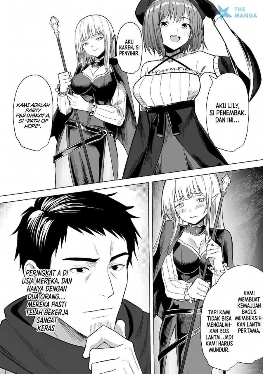 Baca Tsuihousareta Ossan, Himatsubushi ni Kamigami wo Koeru ~Kami no Kago wo Nakama no Shoujotachi ni Yuzutteitara Saikyou Party ga Bakutan Shita Ken~ - Chapter 1 halaman 24