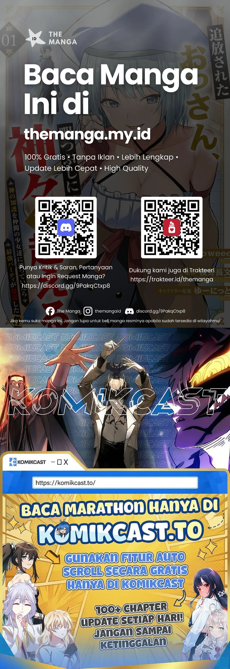 Baca Tsuihousareta Ossan, Himatsubushi ni Kamigami wo Koeru ~Kami no Kago wo Nakama no Shoujotachi ni Yuzutteitara Saikyou Party ga Bakutan Shita Ken~ - Chapter 1 halaman 33