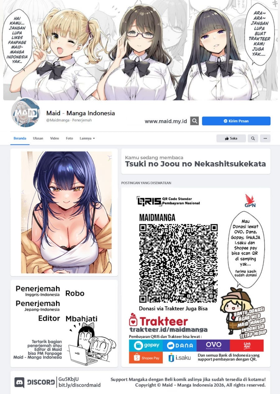 Baca Tsuki no Joou no Nekashitsukekata - Chapter 1 halaman 2