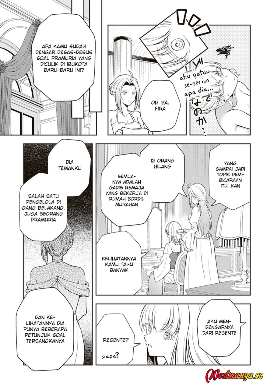 Halaman 11 dari Tsuki No Shiro Sa Wo Shirite Madoromu Chapter 11