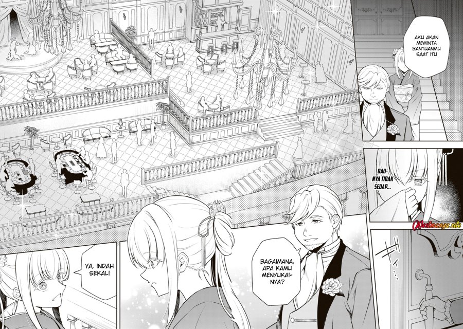 Halaman 27 dari Tsuki No Shiro Sa Wo Shirite Madoromu Chapter 12