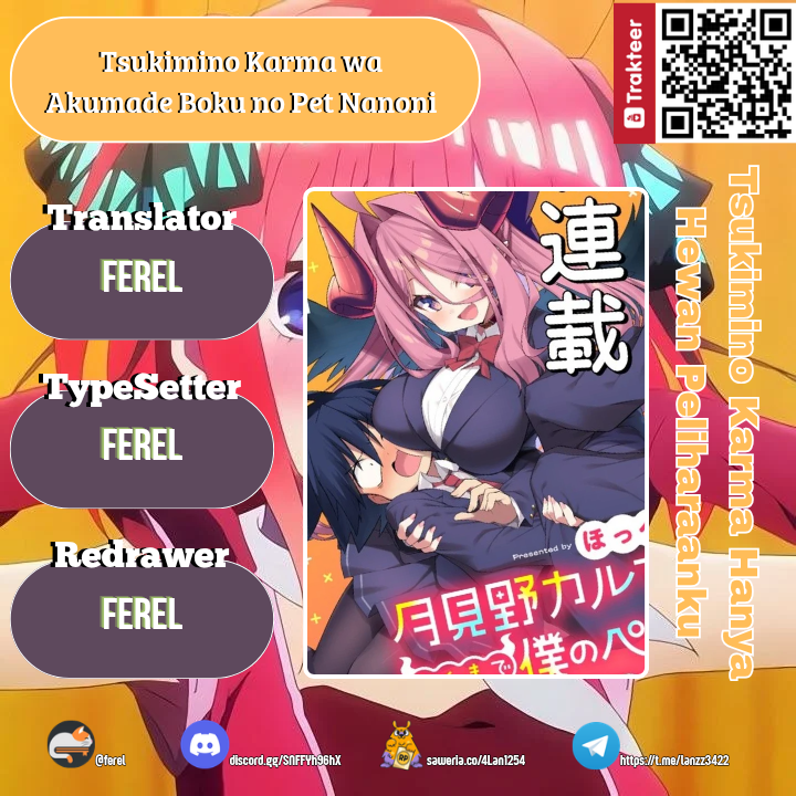 Baca Tsukimino Karma wa Akumade Boku no Pet Nanoni - Chapter 3 halaman 1