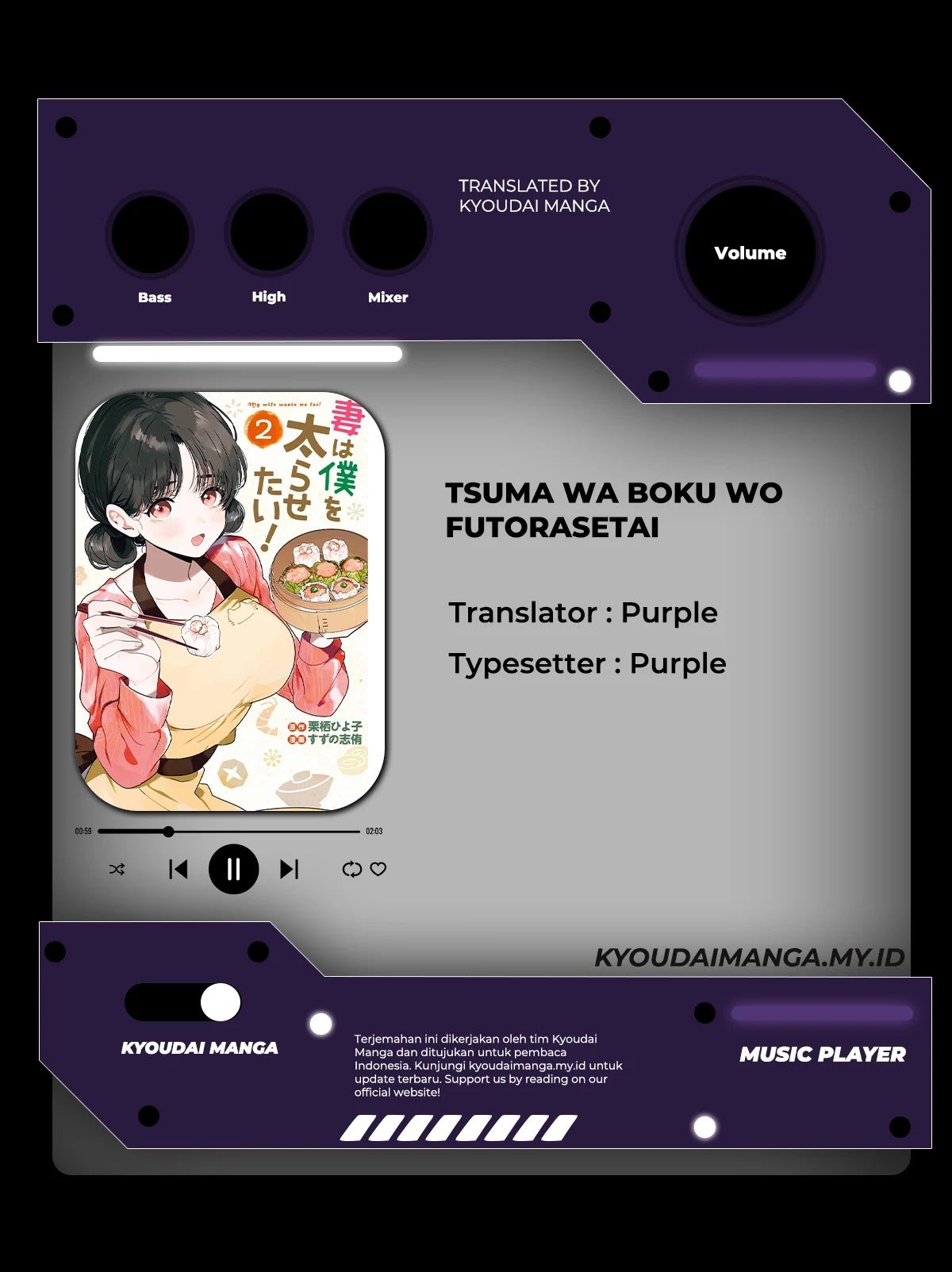 Baca Tsuma wa Boku wo Futorasetai! - Chapter 8 halaman 1