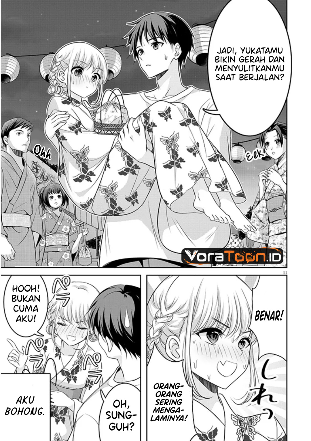Baca Tsun na Kanojo no Futomomo Chapter 3 Bahasa Indonesia page 28