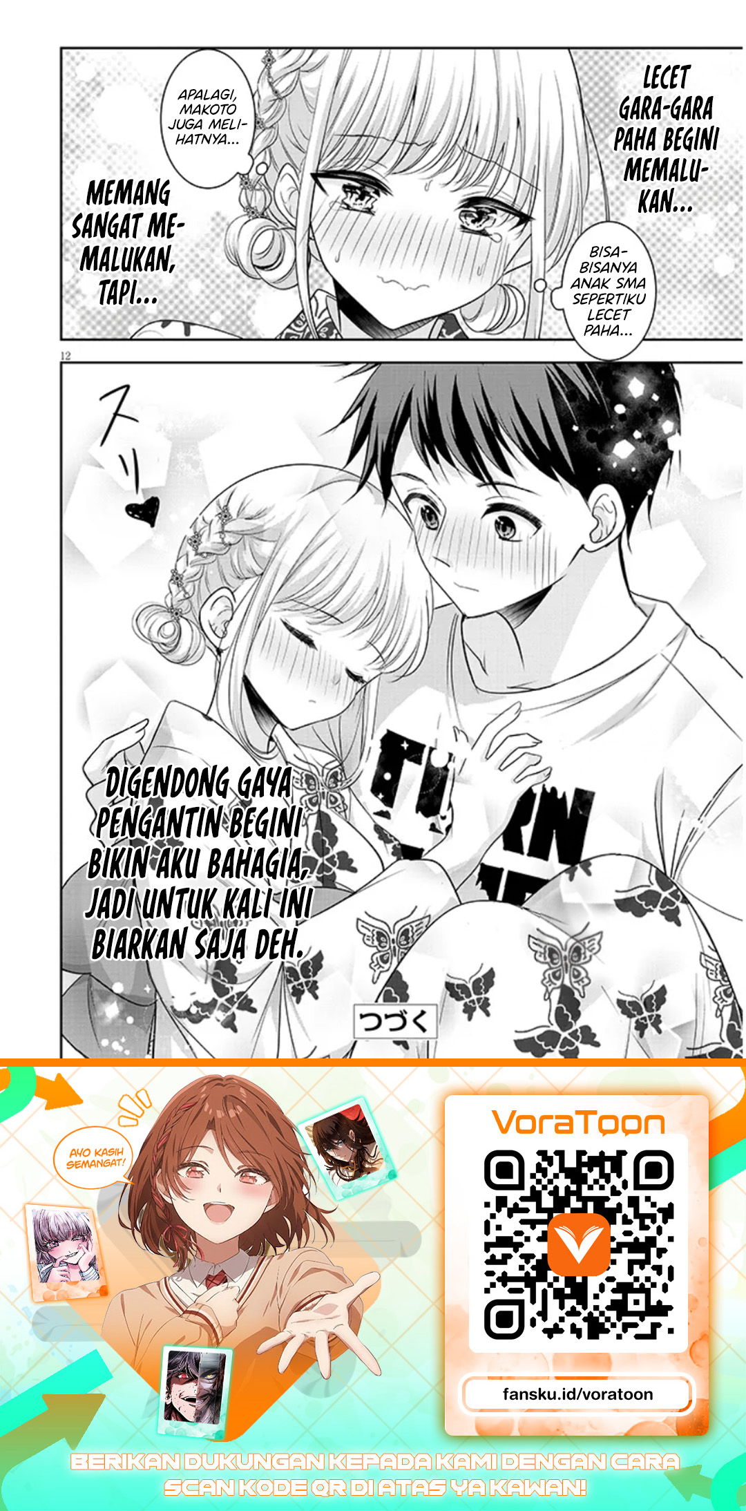 Baca Tsun na Kanojo no Futomomo Chapter 3 Bahasa Indonesia page 30