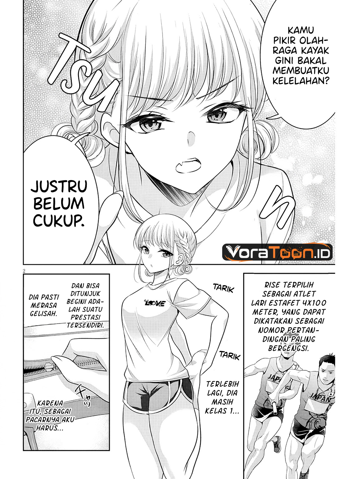 Baca Tsun na Kanojo no Futomomo Chapter 4 Bahasa Indonesia page 10