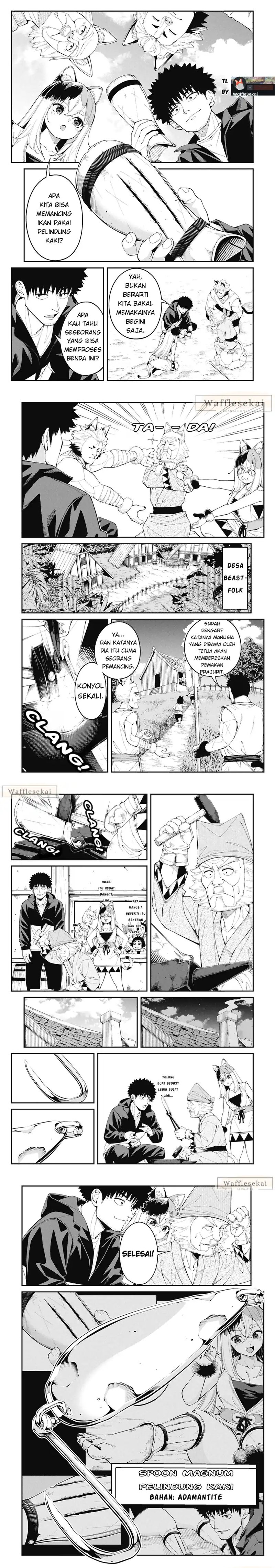 Baca Tsurizao Hitotsu de Isekai Hourou - Chapter 3.1 halaman 1