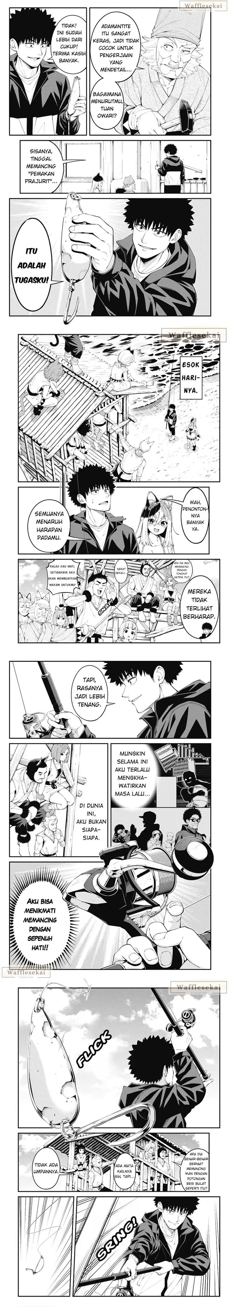 Baca Tsurizao Hitotsu de Isekai Hourou - Chapter 3.1 halaman 2