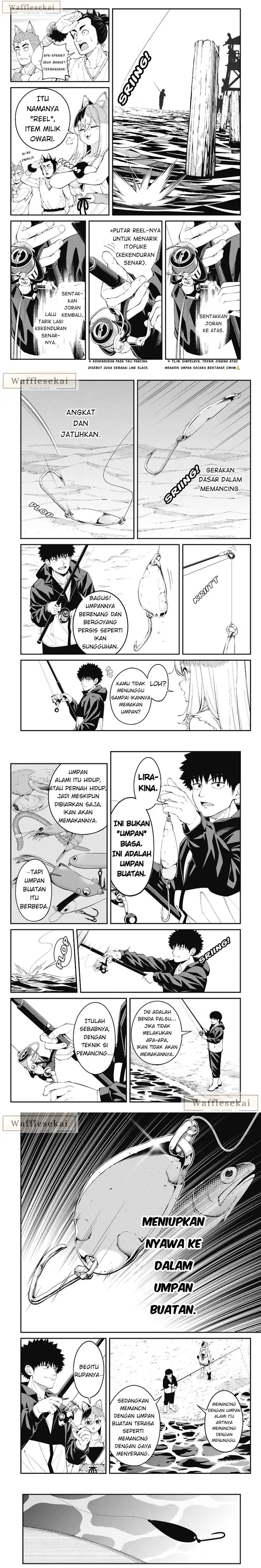 Baca Tsurizao Hitotsu de Isekai Hourou - Chapter 3.1 halaman 3